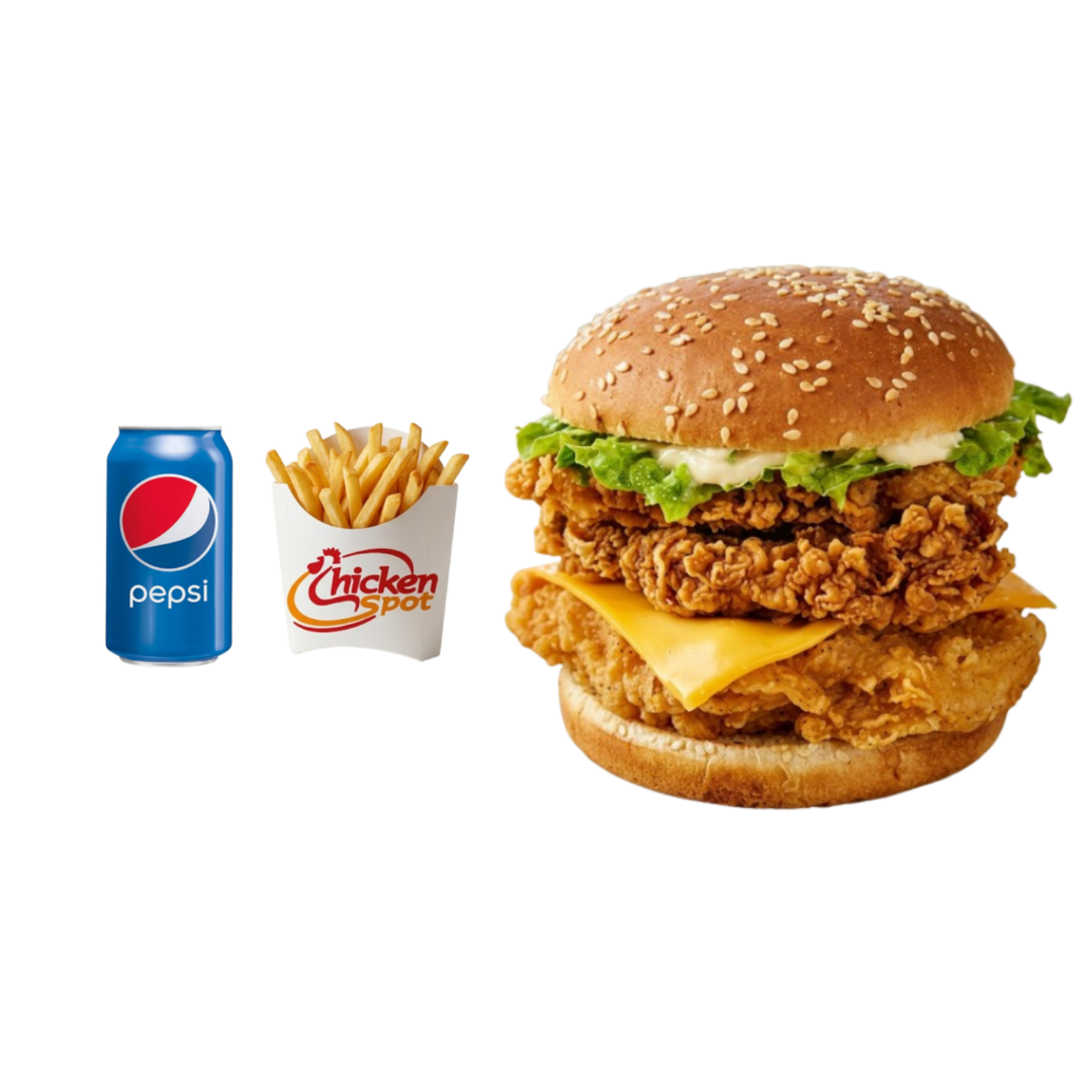 Mega Chicken Fillet Burger